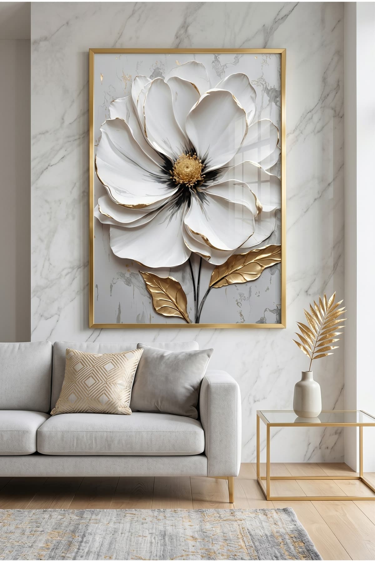 The Golden Touched White