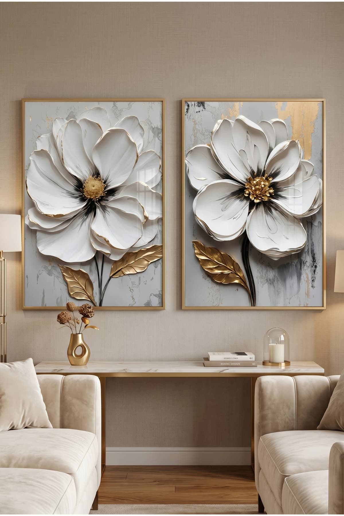 The Golden Touched White