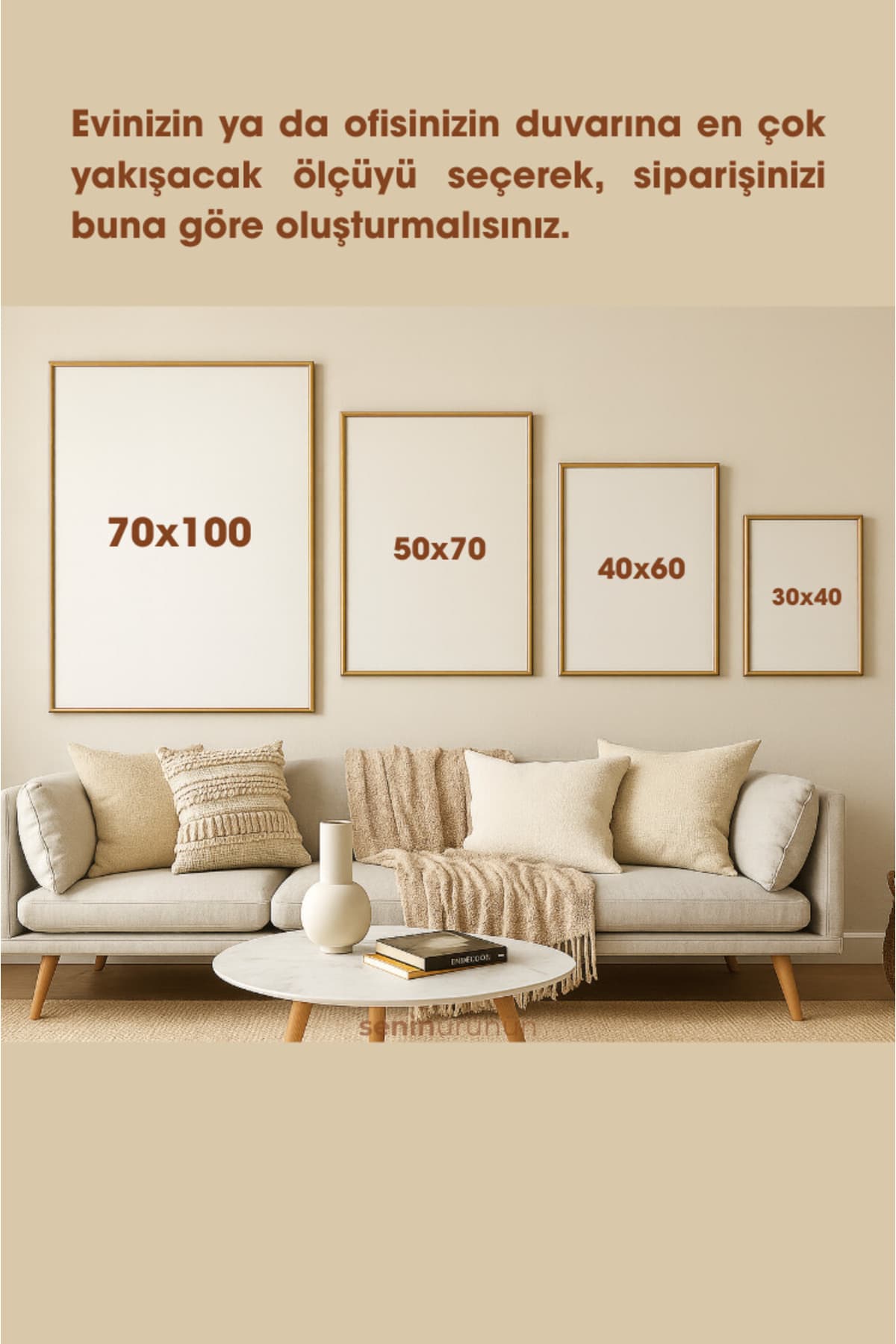 Sionya 09 - Gerçek Cama Baskı Siyah Alüminyum Çerçeveli Tekli Modern Soyut Tablo görsel 3