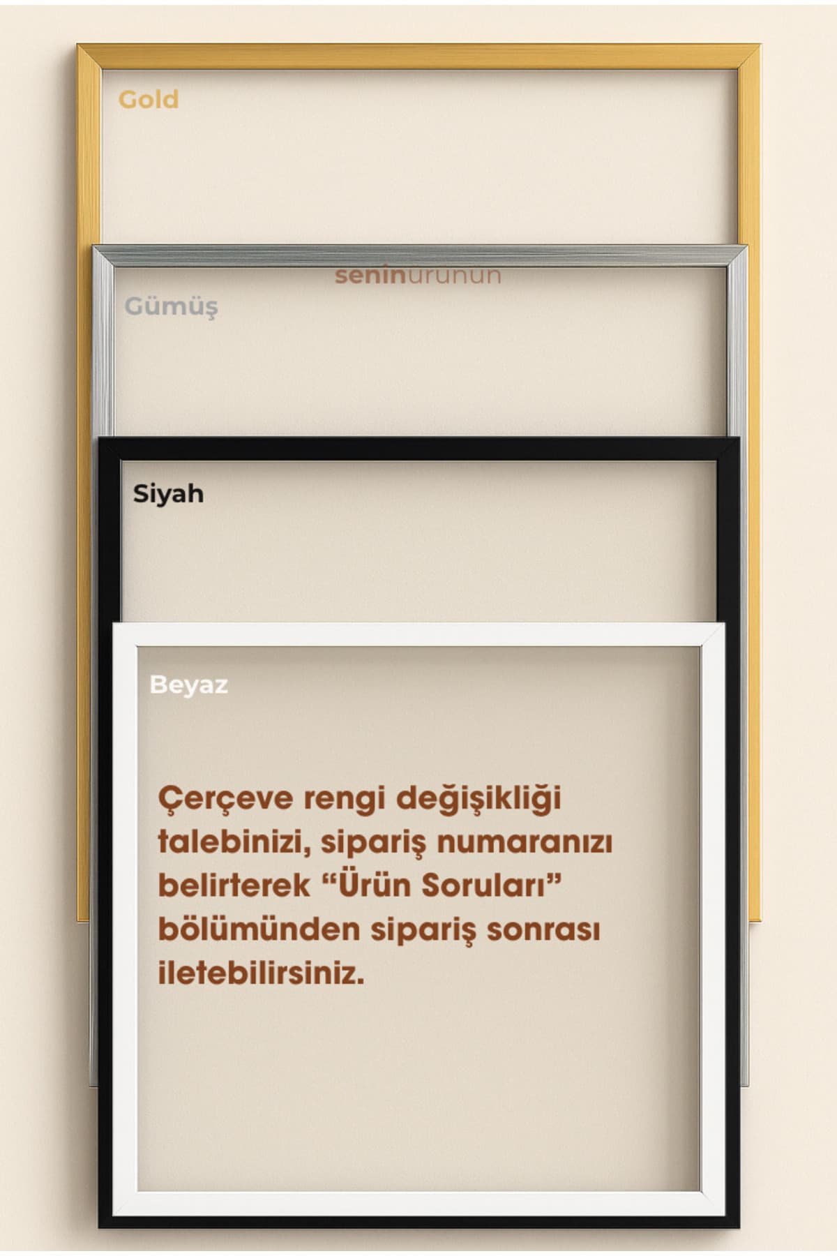 Duality – Gerçek Cama Baskı Siyah Alüminyum Metal Çerçeveli 2'li Modern Tablo görsel 4