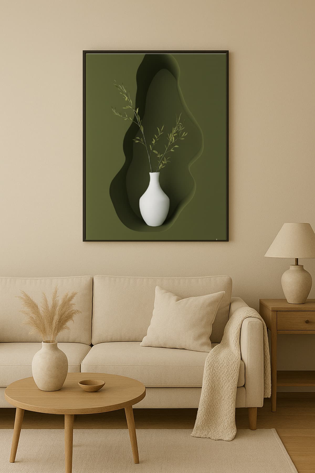 Stillness Koyu Yeşil