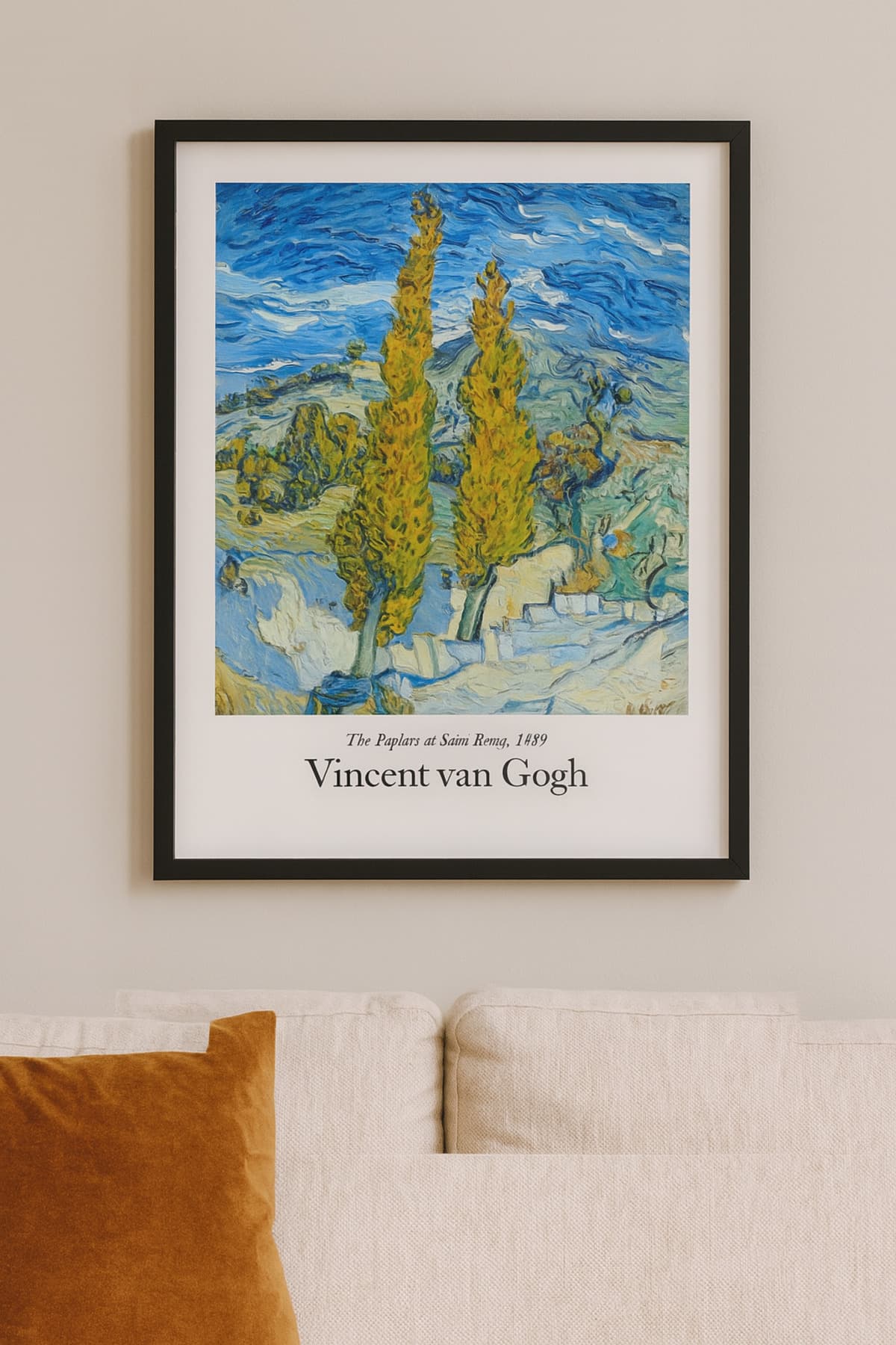 Van Gogh - The Poplars at Saint-Rémy
